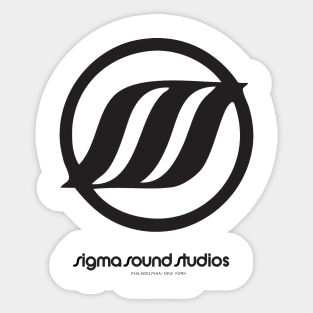 Sigma Sound Studios Logo Sticker